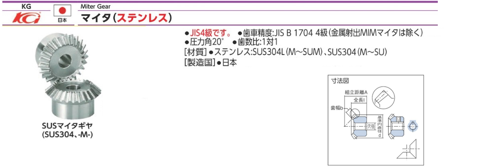 M系列傘齒輪規格、品號、產品說明｜伍全企業